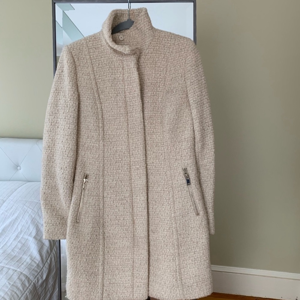 NWOT H&M Cream Coat